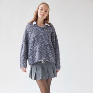 Urban Outfitters BDG Asher Sweater Size Medium Navy Blue